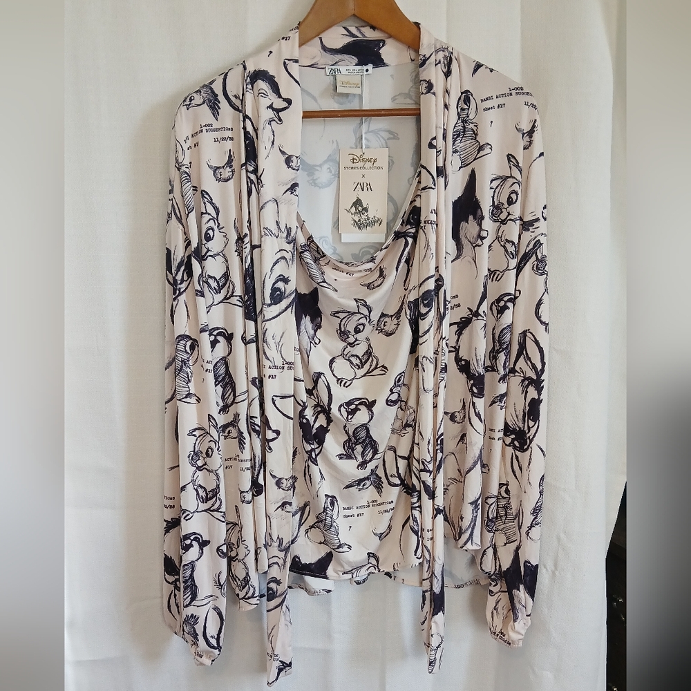 Zara Disney  blouse